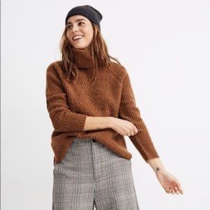 Madewell Mercer Turtleneck in Coziest Yarn